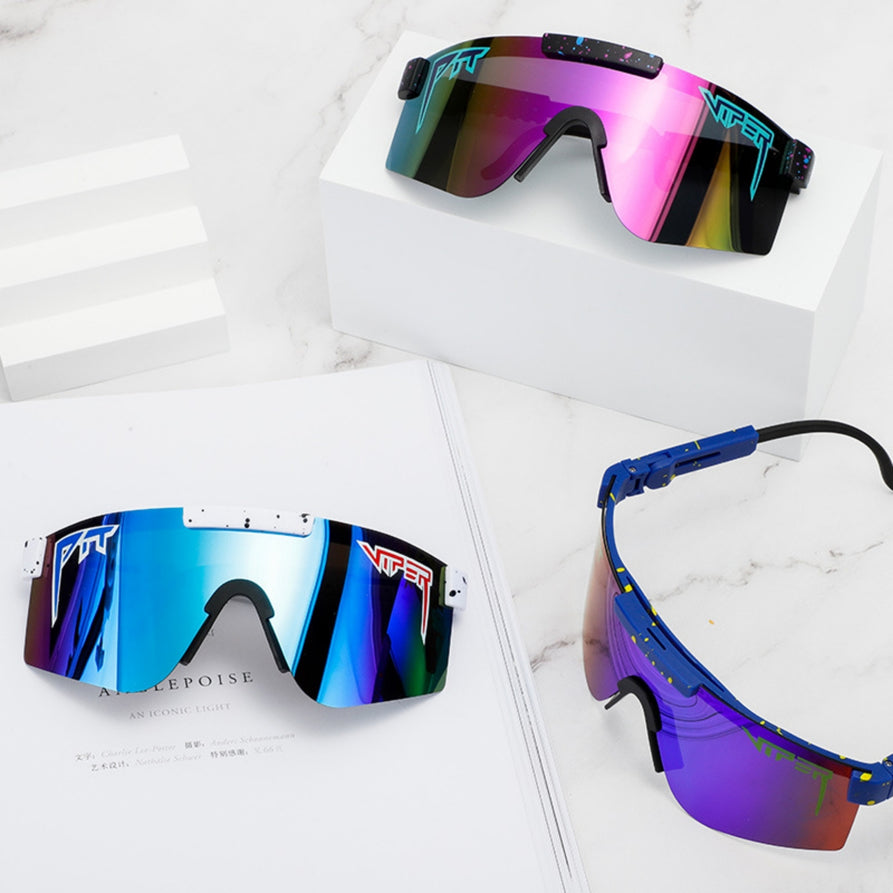 PIT VIPER Boxed Polarized Sunglasses Outdoor Sports Windscreens Cycling Eyewear Goggles EDRITTE Sunglasses